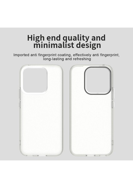 Honor X8C 4g Kılıf Pc+Tpu+Pet Mat Düşmeye Karşı Dayanıklı Telefon Arka Kapağı-Beyaz (Yurt Dışından) modelleri