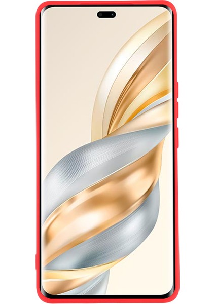 Honor X60 Pro 5G/X9C 5g Kılıf Tpu Arka Yumuşak Çizilmez Fiber Astar Telefon Kılıfı-Kırmızı (Yurt Dışından) fiyatları