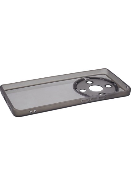 Dksm Serisi Honor Magic5 Lite 5G/X9A 5G/X40 5g Kılıf Esnek Tpu Telefon Kılıfı Kamera Koruması-Şeffaf Siyah (Yurt Dışından) modelleri