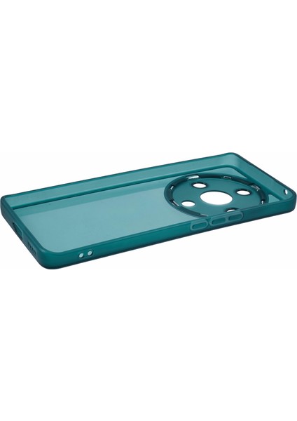 Dksm Serisi Honor Magic5 Lite 5G/X9A 5G/X40 5g Kılıf Esnek Tpu Telefon Kılıfı Kamera Koruması-Şeffaf Ordu Yeşili (Yurt Dışından) modelleri