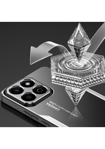 Honor Play 60 Plus 5g Kılıf Alüminyum Alaşımlı Telefon Zırh Kapağı-Gümüş (Yurt Dışından) indirimleri