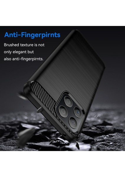 Tpu Telefon Kılıfı Honor X30I Düşmeye Karşı Dayanıklı Darbeye Dayanıklı Kılıf Karbon Fiber Doku Fırçalanmış Telefon Kılıfı-Siyah (Yurt Dışından) modelleri