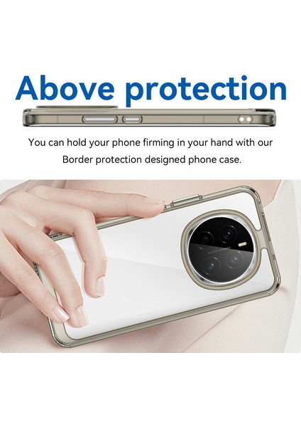 Honor Magic7 5g Kılıf Tpu+Akrilik Koruyucu Şeffaf Telefon Kılıfı-Şeffaf Gri (Yurt Dışından) fırsatları