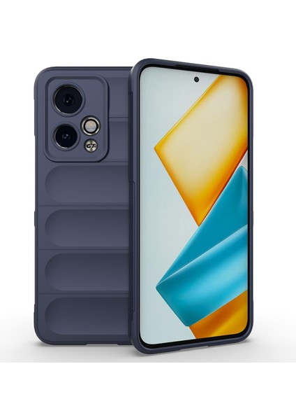 Honor 90 Gt 5g Cep Telefonu Kılıfı Çizilmeye Dayanıklı Yumuşak Tpu Telefon Arka Kapağı-Koyu Mavi (Yurt Dışından)