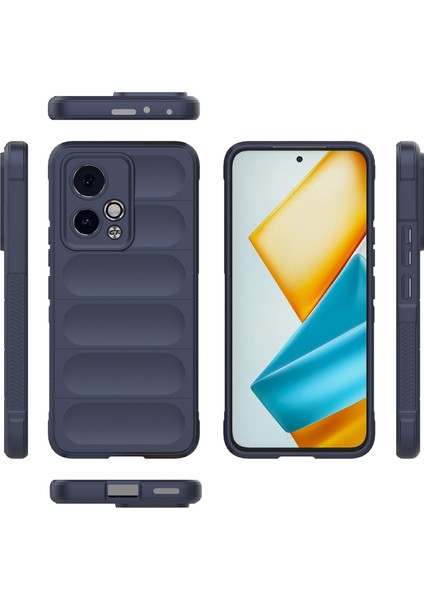 Honor 90 Gt 5g Cep Telefonu Kılıfı Çizilmeye Dayanıklı Yumuşak Tpu Telefon Arka Kapağı-Koyu Mavi (Yurt Dışından) fırsatları