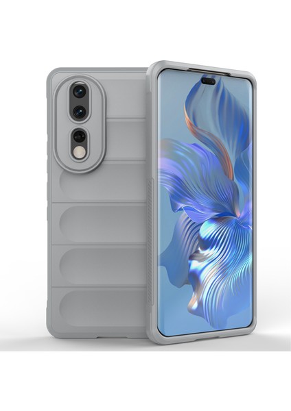 Honor 80 Pro 5g Çizilmez Koruyucu Telefon Kılıfı Yumuşak Tpu Sağlam Arka Kapak-Gri (Yurt Dışından)