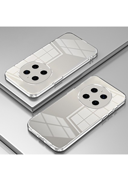 Honor Magic7 Pro 5g Kılıf Galvanik Çerçeve Yumuşak Tpu Telefon Kılıfı-Şeffaf (Yurt Dışından) indirimleri