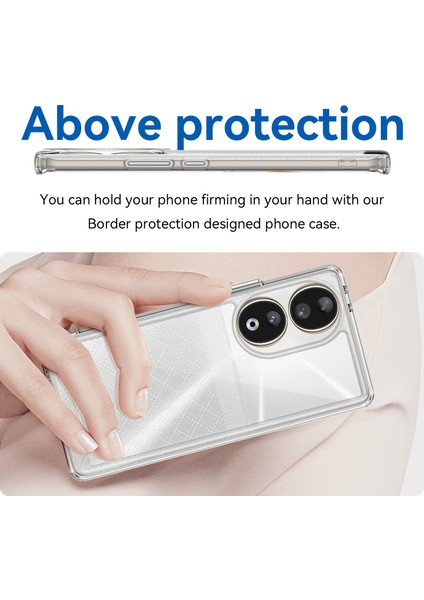 Honor 90 Tpu+Akrilik Telefon Kılıfı Düşme Korumalı Arka Kapak-Şeffaf (Yurt Dışından) fırsatları