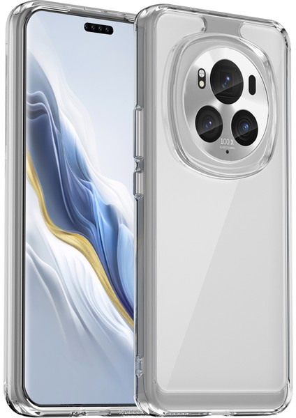 Honor Magic6 Pro 5g Tpu+Akrilik Kılıf Şeffaf Arka Telefon Kılıfı-Şeffaf (Yurt Dışından)