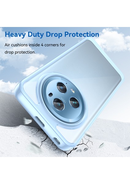 Honor Magic5 Pro Tpu+Akrilik Çizilmez Telefon Kılıfı Düşmeye Dayanıklı Arka Kapak-Mavi (Yurt Dışından) modelleri