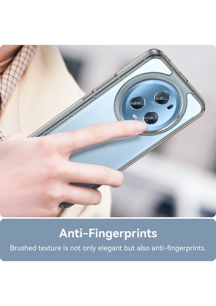 Honor Magic5 Pro Tpu+Akrilik Çizilmez Telefon Kılıfı Düşmeye Dayanıklı Arka Kapak-Şeffaf Gri (Yurt Dışından) indirimleri
