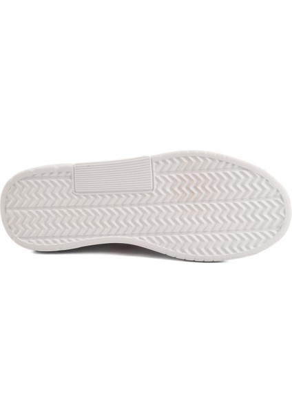 Beyaz Kırmızı Bağcıklı Unisex Cilt Spor Ayakkabı 163 G indirimleri