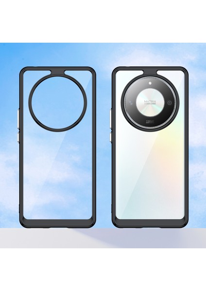 Honor Magic6 Lite 5G/X50 5G/X50 Gt 5G/X50 Pro 5G/X9B 5g Kılıf Şeffaf Telefon Arka Kapağı-Siyah (Yurt Dışından) fiyatları