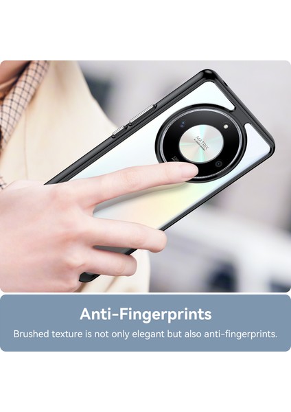 Honor Magic6 Lite 5G/X50 5G/X50 Gt 5G/X50 Pro 5G/X9B 5g Kılıf Şeffaf Telefon Arka Kapağı-Siyah (Yurt Dışından) indirimleri