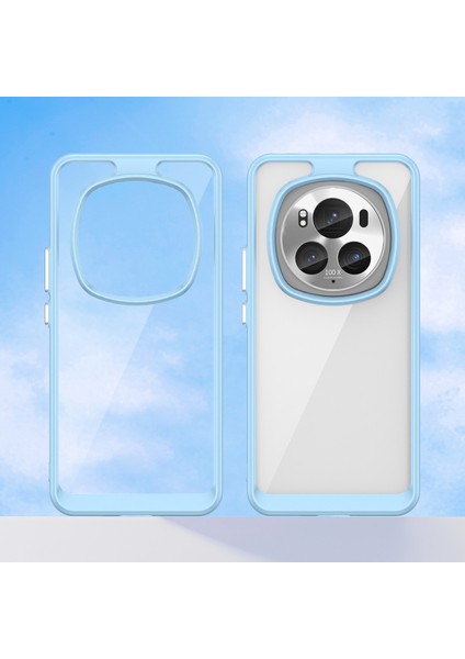 Honor Magic6 Pro 5g Tpu+Akrilik Kılıf Şeffaf Arka Telefon Kılıfı-Mavi (Yurt Dışından) fiyatları