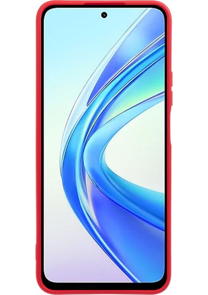 Honor X7B 4g/90 Smart/play 50 Plus 5g Kılıf Yumuşak Fiber Astar Tpu Şok Emici Telefon Kılıfı-Kırmızı (Yurt Dışından) fiyatları