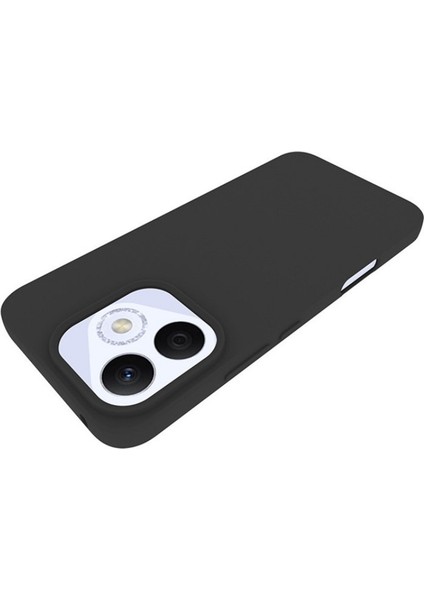 Honor 400 Lite Tpu Kılıf Wanlonfeng Ms Serisi Temperli Camlı Mat Arka Kapak (Büyük Delikli Lens)-Siyah (Yurt Dışından) modelleri