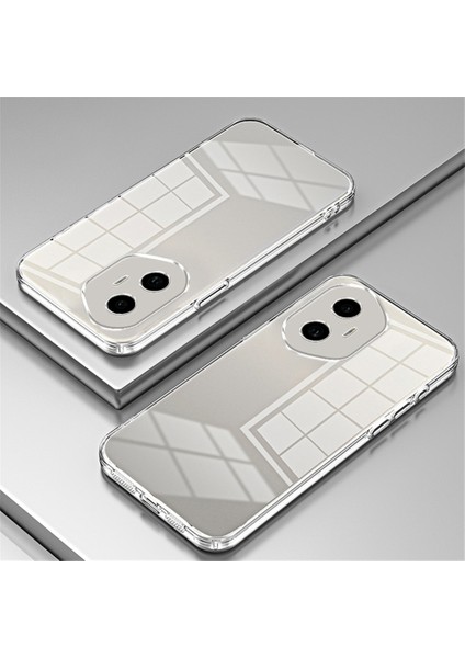 Honor 300 Kılıf Galvanik Çerçeve Yumuşak Tpu Telefon Kılıfı-Şeffaf (Yurt Dışından) indirimleri