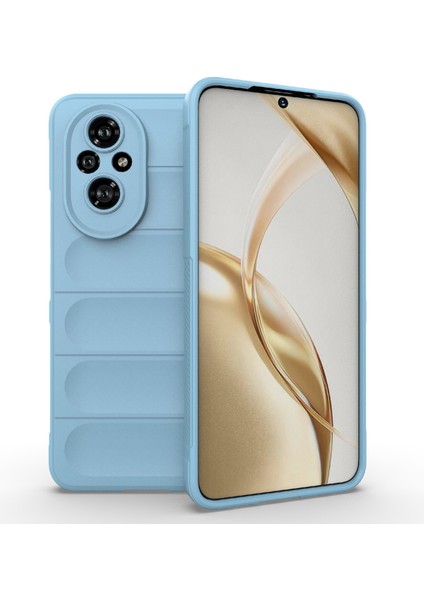 Honor 200 5g Kılıf Yumuşak Tpu Düşmeye Dayanıklı Koruyucu Telefon Kılıfı-Bebek Mavisi (Yurt Dışından)