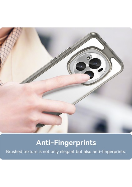 Honor Magic6 Pro 5g Tpu+Akrilik Kılıf Şeffaf Arka Telefon Kılıfı-Şeffaf Gri (Yurt Dışından) indirimleri