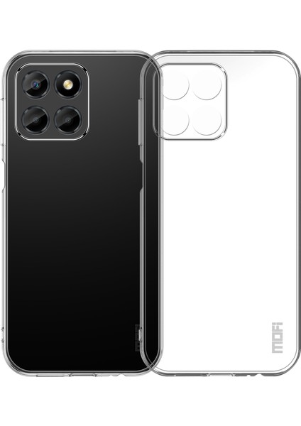 Mofı Honor X8 5g Darbeye Dayanıklı Tpu Kabuk, Şeffaf Kristal Sararmayan Kılıf Koruyucu Telefon Kılıfı (Yurt Dışından)