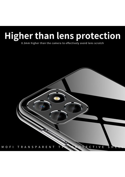 Mofı Honor X8 5g Darbeye Dayanıklı Tpu Kabuk, Şeffaf Kristal Sararmayan Kılıf Koruyucu Telefon Kılıfı (Yurt Dışından) indirimleri