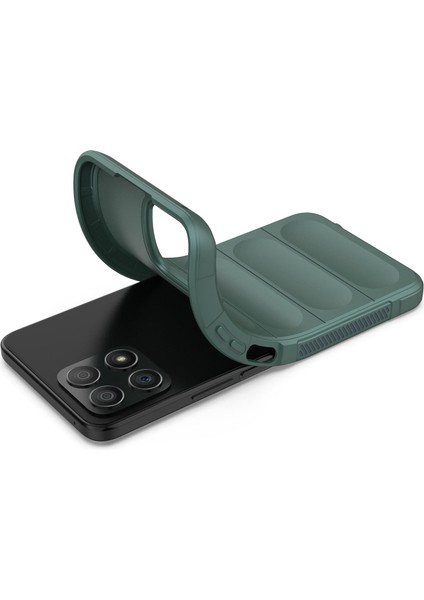 Honor X8 4G/X30I Sağlam Arka Kapak Düşmeye Esnek Tpu Telefon Kılıfı-Yeşil (Yurt Dışından) modelleri