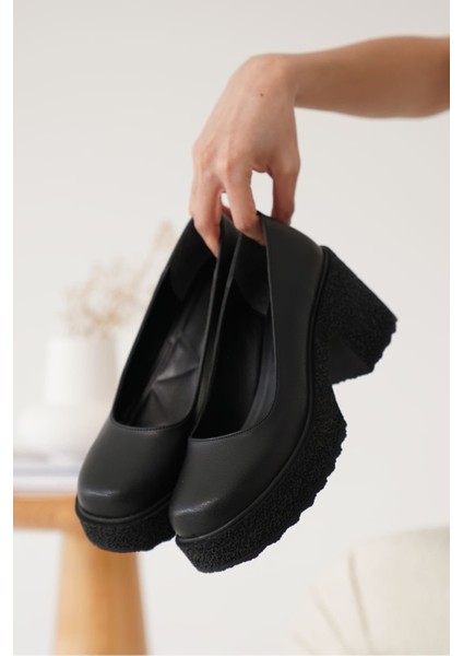 Talya Siyah Kadın Günlük Ayakkabı