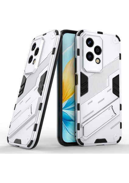 Honor 200 Lite Kılıf Darbeye Dayanıklı Pc + Tpu Çizilmez Telefon Kılıfı Kickstand Ile-Beyaz (Yurt Dışından) fırsatları