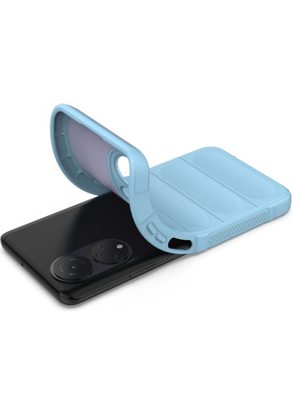 Honor X7 4g/honor Play 30 Plus 5g Sağlam Tasarım Telefon Kılıfı Darbeye Dayanıklı Hassas Kesik Tpu Arka Kapak-Bebek Mavisi (Yurt Dışından) modelleri
