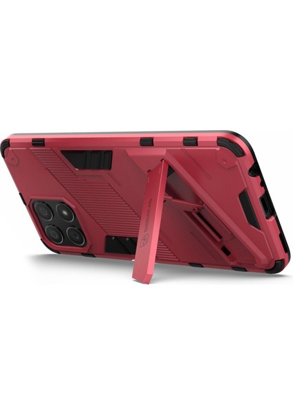 Honor X30I Için Düşmeye Karşı Destekli Ayak Fonksiyonlu Kombo Pc+Tpu Kılıf Çift Katmanlı Koruyucu Cep Telefonu Kabuğu-Gül (Yurt Dışından) indirimleri