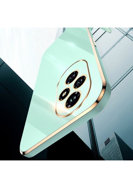 Xınlı For Honor 200 5g Tpu Kılıf Telefon Kapağı Galvanik Altın Kenar-Pembe (Yurt Dışından) modelleri