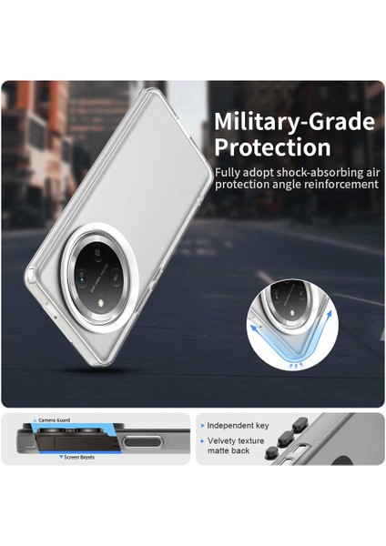 Honor X60 Pro 5g Kılıf Pc+Tpu+Pet Mat Düşmeye Karşı Dayanıklı Telefon Arka Kapağı-Şeffaf (Yurt Dışından) fiyatları
