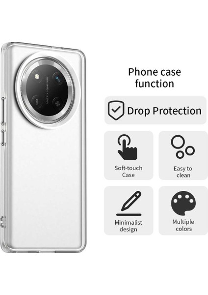 Honor X60 Pro 5g Kılıf Pc+Tpu+Pet Mat Düşmeye Karşı Dayanıklı Telefon Arka Kapağı-Şeffaf (Yurt Dışından) fırsatları