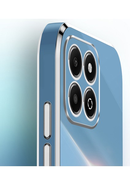 Xınlı For Honor X6B 4g Kılıf Tpu Telefon Kılıfı Galvanik Çerçeveli-Beyaz (Yurt Dışından) fırsatları