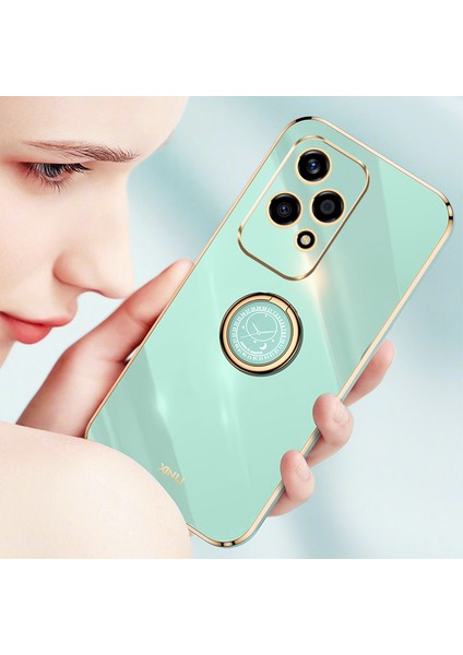 Xınlı For Honor 200 Lite Tpu Kılıf Galvanik Telefon Kılıfı Halka Ayaklı-Kırmızı (Yurt Dışından) modelleri