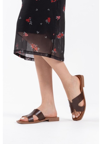 Fergei Acı Kahve Hakiki Deri Terlik indirimleri