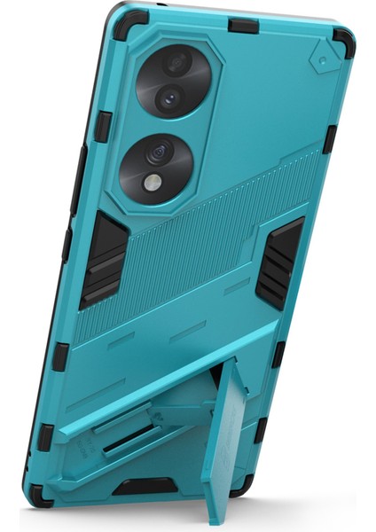 Honor 70 5g Tpu+Pc Şok Emici Kılıf Kickstand Telefon Kılıfı Koruyucu-Bebek Mavisi (Yurt Dışından) modelleri