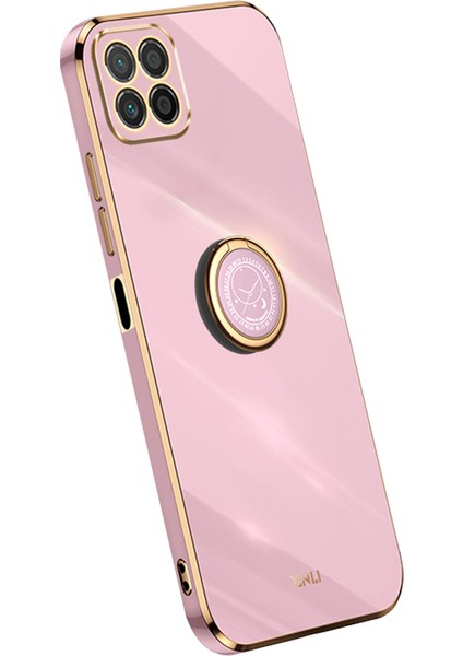 Xınlı For Honor X8 5g Tpu Kılıf Galvanik Kenar Destek Standı Koruyucu Kapak-Mor (Yurt Dışından)