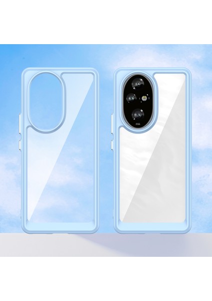 Honor 200 Pro 5g Kılıf Tpu+Akrilik Koruyucu Telefon Kılıfı-Mavi (Yurt Dışından) fiyatları