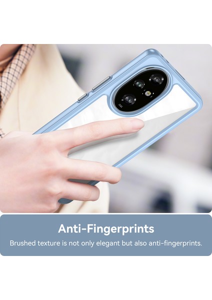 Honor 200 Pro 5g Kılıf Tpu+Akrilik Koruyucu Telefon Kılıfı-Mavi (Yurt Dışından) indirimleri