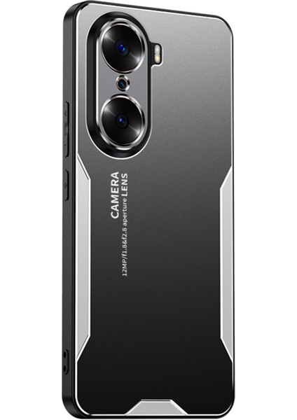 Honor 60 Pro Düşmeye Karşı Telefon Kılıfı Hassas Lens Korumalı-Gümüş (Yurt Dışından)