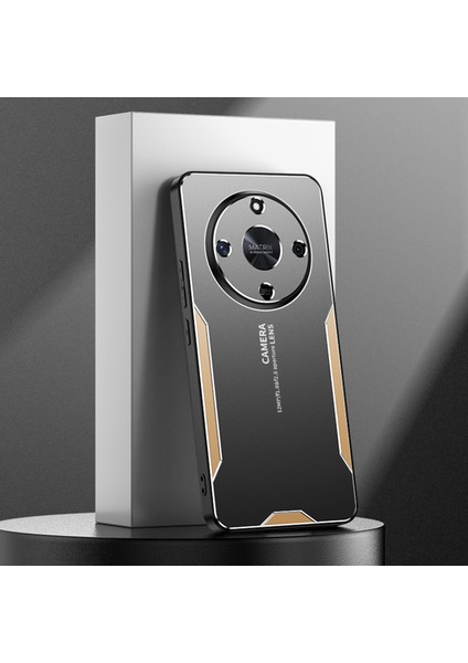 Honor X9B 5g/magic6 Lite 5g Cep Telefonu Kılıfı Mat Alüminyum Alaşım + Tpu + Pc Parmak Izi Önleyici Arka Kabuk-Altın (Yurt Dışından) indirimleri