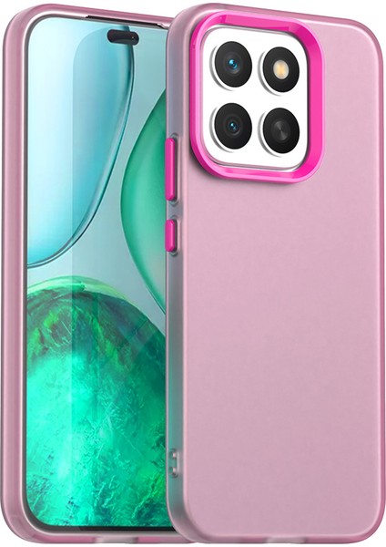 Honor X8C 4g Kılıf Pc+Tpu+Pet Mat Düşmeye Karşı Telefon Arka Kapağı-Kırmızı (Yurt Dışından)