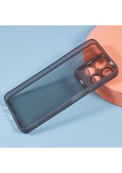 Honor X5B/X5B Plus Kılıf Elektrokaplama Kamera Çerçevesi Tpu Telefon Kılıfı-Şeffaf Siyah (Yurt Dışından) fiyatları