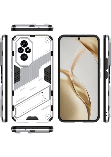 Honor 200 5g Kılıf Gizli Destek Pc+Tpu Koruyucu Telefon Kılıfı-Beyaz (Yurt Dışından) indirimleri
