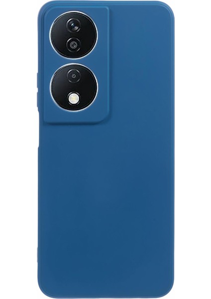 Honor X7B 4g/90 Smart/play 50 Plus 5g Kılıf Yumuşak Fiber Astar Tpu Şok Emici Telefon Kılıfı-Safir (Yurt Dışından)