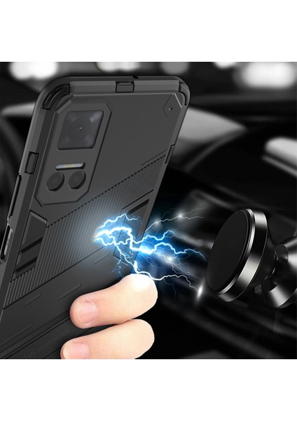 Honor PLAY6T 5g Pc+Tpu Kılıf Cep Telefonu Koruyucu Kickstand Ile-Gri (Yurt Dışından) indirimleri