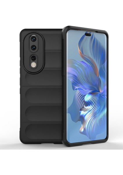 Honor 80 Pro 5g Çizilmez Koruyucu Telefon Kılıfı Yumuşak Tpu Sağlam Arka Kapak-Siyah (Yurt Dışından)