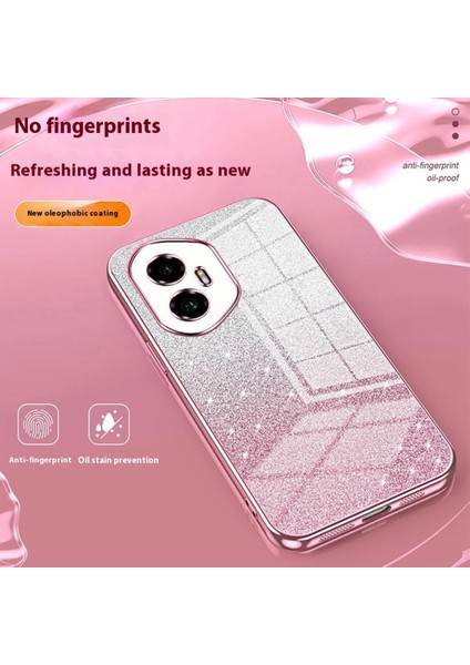 Honor 300 Kılıf Elektrokaplama Degrade Parıltılı Tpu Telefon Kılıfı-Altın (Yurt Dışından) fırsatları